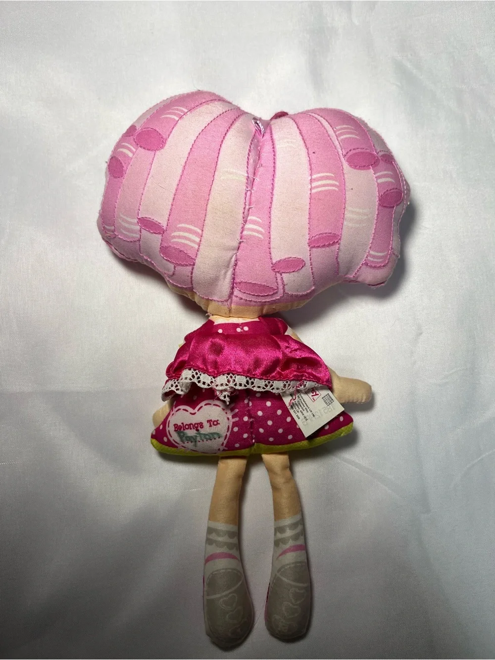 Lalaloopsy Jewel Sparkles 10” Rag Doll Plush Stuffed Toy Pink